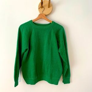 Vintage green sweatshirt